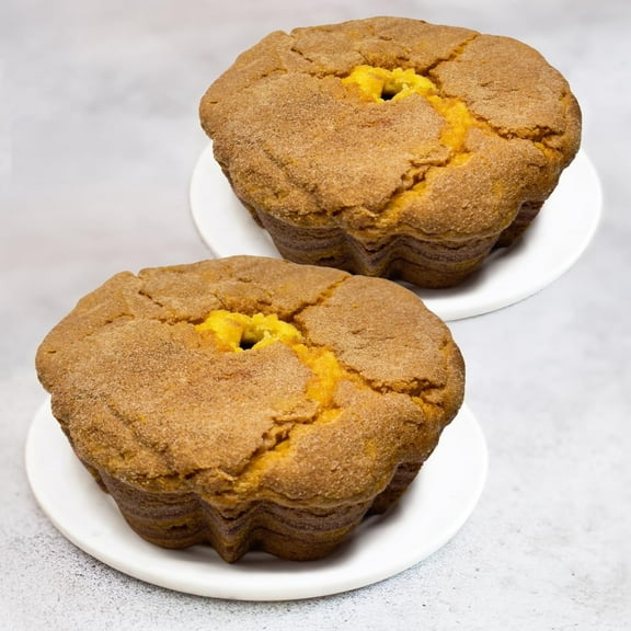 Traditional No Walnut Cinnamon Coffee Cake Buy One Get One 1/2 off - 1.75 lbs (2 Cakes)