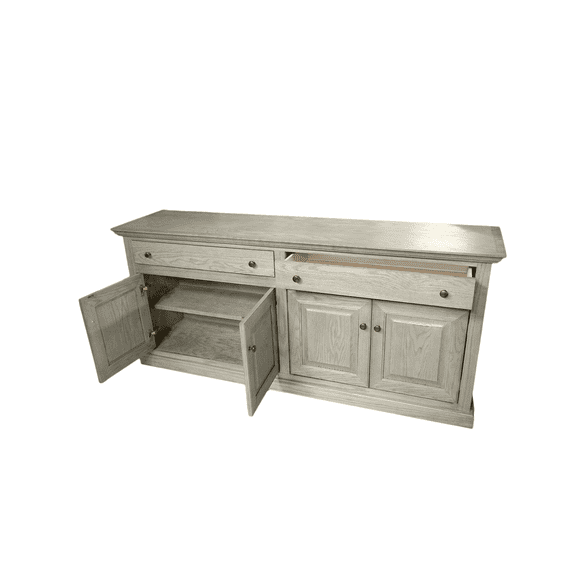 Traditional Oak Solid Wood Sideboard Buffet