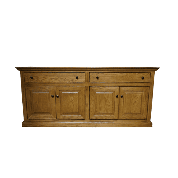 Traditional Oak Solid Wood Sideboard Buffet