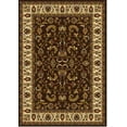 thumbnail image 1 of Traditional Oriental Brown Bordered Floral Area Rug - 2x8-Actual 1'9"x7'2", 1 of 4