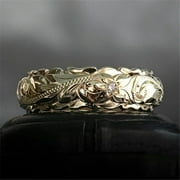 KOKOI Traditional Oval Gold Hawaiian Heirloom Bracelet