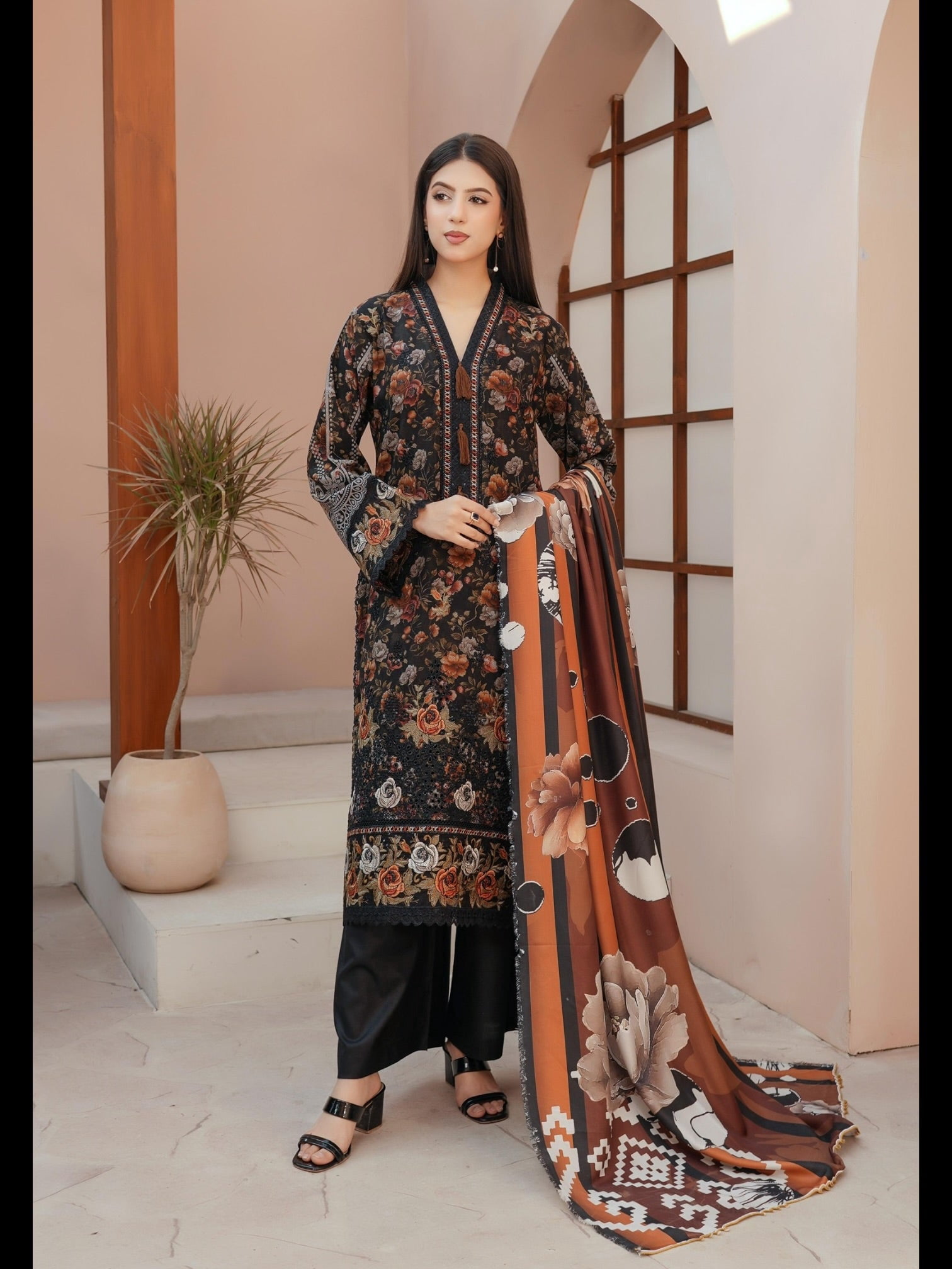Traditional Pakistani Salwar Kameez, Cultural Wear for Women