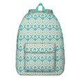 thumbnail image 1 of Traditional Pattern Bohemian Backpack for Adults, Unisex Boho Style Bookbag with Front Pocket, Lightweight Travel School Backpack for Women Men, Excellent Gift, 1 of 5