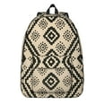 thumbnail image 1 of Traditional Pattern Bohemian Backpack for Women Men, Lightweight Boho Style Bookbag with Multiple Pockets, School Backpack for University Students, Durable Daily Use, Wonderful Gift, 1 of 5