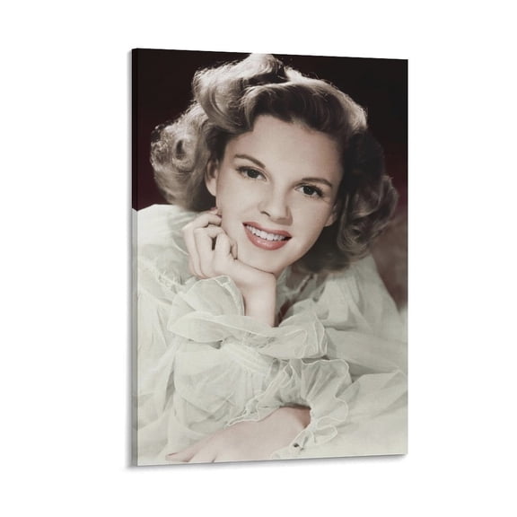 Traditional Pop Music Singers Judy Garland Retro Poster Picture Print Wall Art Poster Painting Canvas Posters Artworks Gift Room Aesthetic 12x18inch(30x45cm)