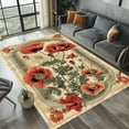 thumbnail image 1 of Traditional Poppy Rug 2x3 ft = 65x95 cm, 1 of 5