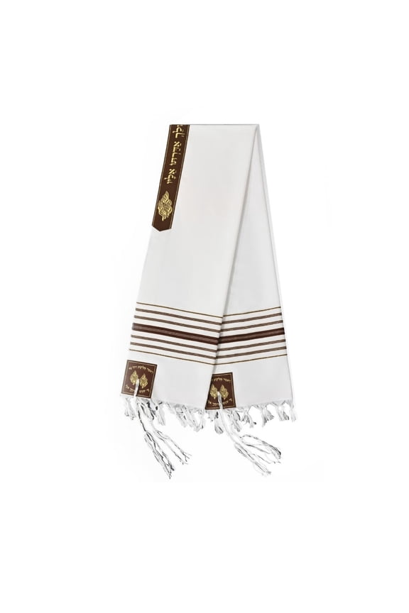 Traditional Prayers Shawl With Hebrew Letter Fringes Tallit For Spiritual Ceremonies Religious Event Unisex Design