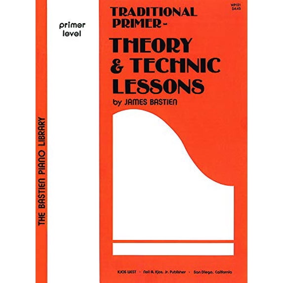 Pre-Owned WP101 - Bastien Piano Library Traditional Primer Theory and Technic (Paperback) 0849751578 9780849751578