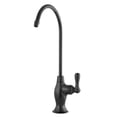 thumbnail image 1 of Traditional Reverse Osmosis System Filtration Water Air Gap Faucet - Matte Black, 1 of 1