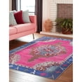 thumbnail image 1 of Traditional Rine Collection Area Rug 8'4"x12' - Fuchsia, 1 of 5