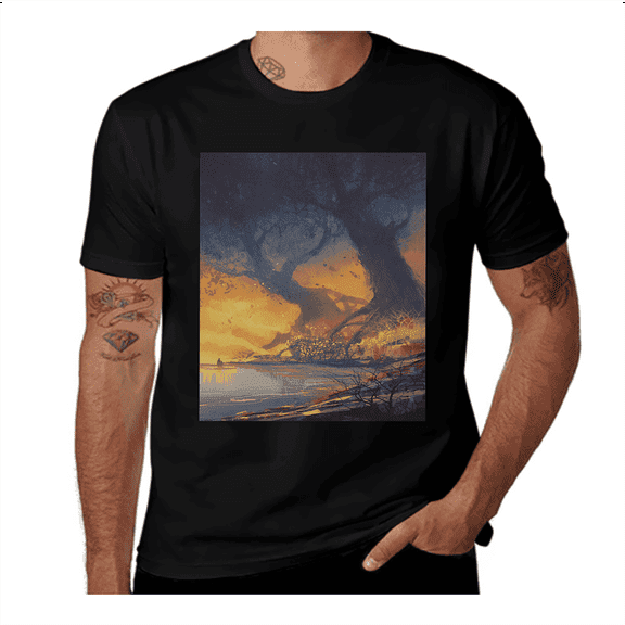 Traditional Rock Motif-Diamonds-Multicolor- Casual Streetwea Everyday Tshirt Comfortable Wear tee shirt