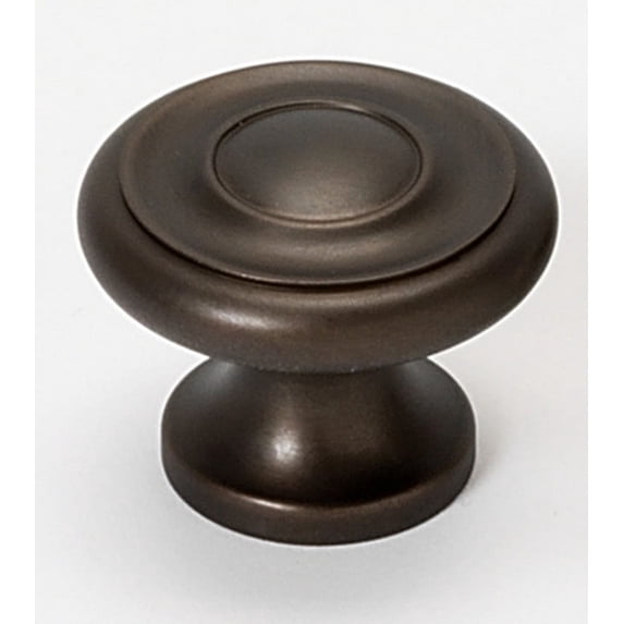 Alno A1050-CHBRZ 1-1/2" Cabinet Knob Chocolate Bronze