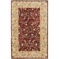 thumbnail image 1 of Traditional Rug - Bergama Wool Pile -Red/Dark Beig-Color:Red/Dark Beig,Design:Traditional,Shape:Rectangle,Size:9'LX6'W, 1 of 2