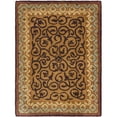 thumbnail image 1 of Traditional Rug - Empire Wool Pile -Brown/Blue-Color:Brown/Blue,Design:Traditional,Shape:Accent,Size:3'L x 2'W, 1 of 3