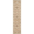 thumbnail image 1 of Traditional Rug - Florenteen Polypropelene Pile -Grey/Ivory-Color:Grey/Ivory,Design:Traditional,Shape:Runner,Size:6'L x 2'W, 1 of 2