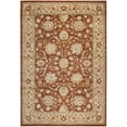 thumbnail image 1 of Traditional Rug - Florenteen Polypropelene Pile -Rust/Ivory-Color:Rust/Ivory,Design:Traditional,Shape:Large Rectangle,Size:8' x 10', 1 of 3