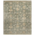 thumbnail image 1 of Traditional Rug - Oushak Wool Pile -Blue/Ivory Style-C-Color:Blue/Ivory,Design:Traditional,Shape:Large Rectangle,Size:12'L x 9'W, 1 of 1
