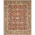 thumbnail image 1 of Traditional Rug - Sultanabad Wool Pile, Cotton Weft -Rust-Color:Rust,Design:Traditional,Shape:Rectangle,Size:10'L x 8' W, 1 of 5
