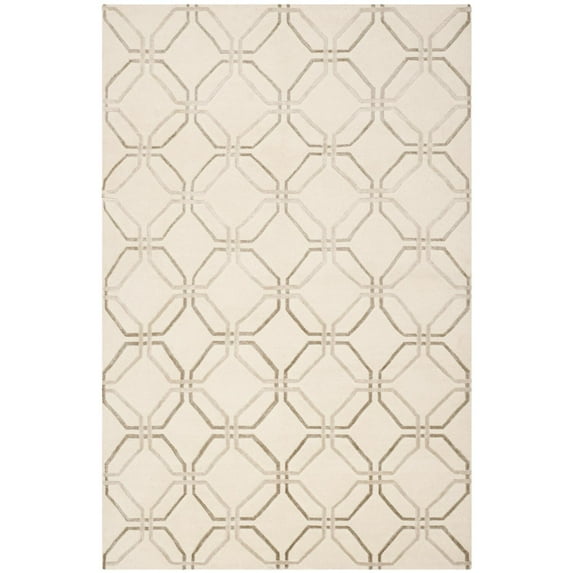 SAFAVIEH TB051A Tibetan White