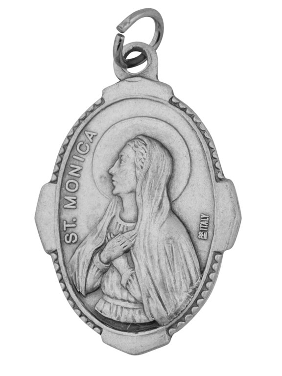 Traditional Saint Medal (Saint Monica)