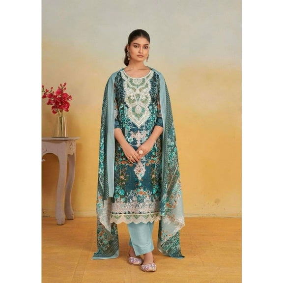 Traditional Salwar Kameez Set, Cultural Wear for Women, Ju01