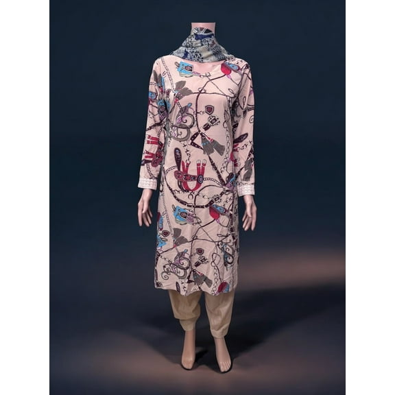 Traditional Salwar Kameez Set, Cultural Wear for Women, S22