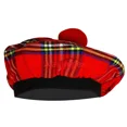 thumbnail image 1 of Traditional Scottish Tam O Shanter Hat, Tartan Tammy Cap for Scottish Style and Comfort, One Size, 1 of 2