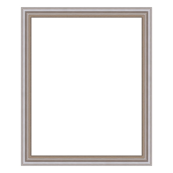 Traditional Silver leaf Pewter Picture Frame