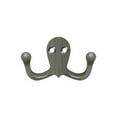 thumbnail image 1 of Deltana Wdh15 Double (2) Prong Coat Hat Towel Hook - Nickel, 1 of 2