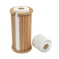 thumbnail image 1 of Traditional Solid Teak Toilet Paper Rack, 1 of 3