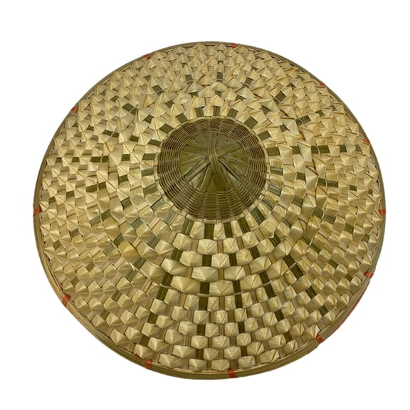 Traditional Straw Hat Lightweight and Easy to Maintain Perfect for Outdoor Labor Gardening or Festive Occasions