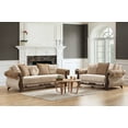 thumbnail image 1 of Modern Simple Chenille 2-Piece Living Room Set 220cm Beige with Storage, 1 of 11