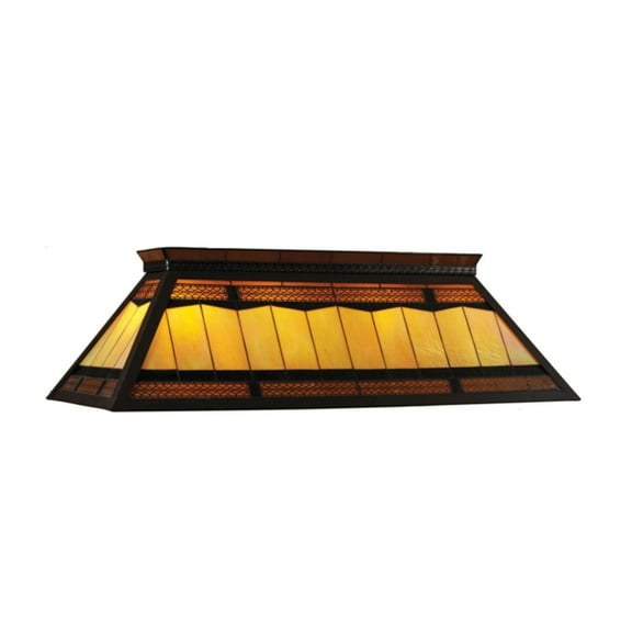 Traditional Style 44" Filigree Billiard Light with KD Frame