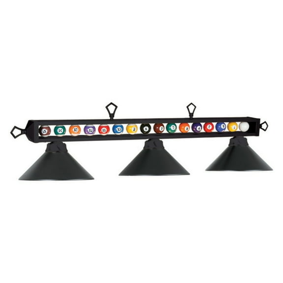 Traditional Style 55" Billiard Ball Light Fixture - Mb, Mb