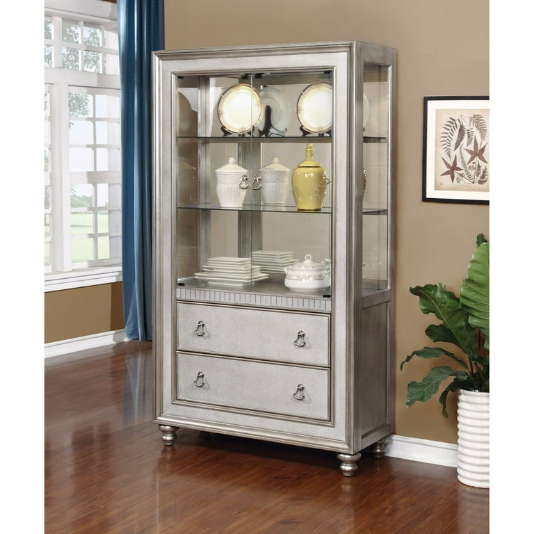 Metal curio cabinet online
