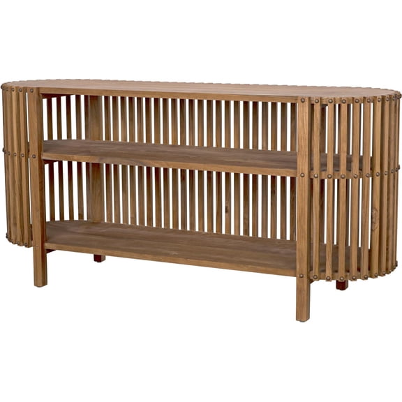 Traditional Teak Consuela Console Table by Noir