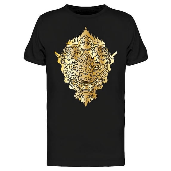 Traditional Thai Mask T-Shirt Men -Image by Shutterstock, Male Medium