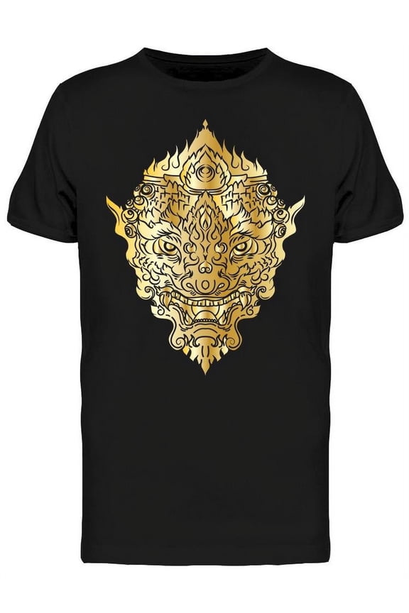Traditional Thai Mask T-Shirt Men -Image by Shutterstock, Male x-Large