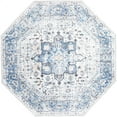 thumbnail image 1 of Traditional Tira Collection Area Rug 7'10"x7'10" Octagon - Royal Blue, 1 of 5