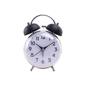 Traditional Traditional Metal Toll Alarm Clock Old Drum Aesthetic Excellent For Home Deck And Consistent Wakeup