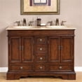 thumbnail image 1 of Traditional Travertine Bathroom Vanity- Double Sink - 48 in. Wide, 1 of 1