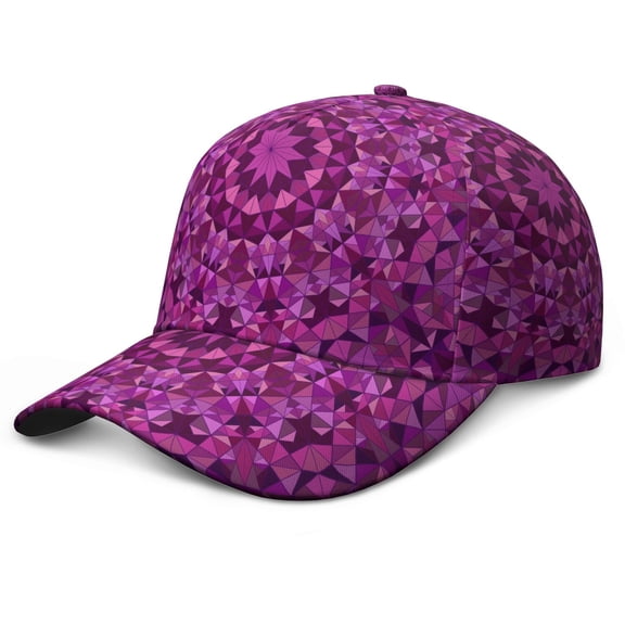 Traditional Tribal Baseball Cap – Mandala Ethnic Dad Hat with Boho Geometric Pattern, Spiritual Mystic Artistic Design, Comfortable Snapback