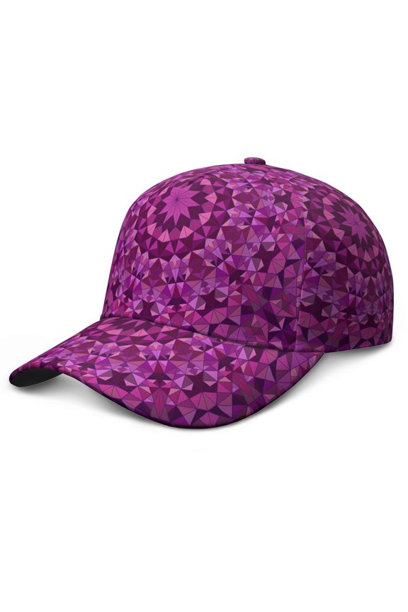 Traditional Tribal Baseball Cap – Mandala Ethnic Dad Hat with Boho Geometric Pattern, Spiritual Mystic Artistic Design, Comfortable Snapback