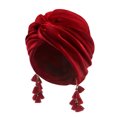 thumbnail image 1 of Traditional Turban For Women Hijab For Women Hair Wrap Head Wrap For Women Hijab Caps Fringe Knot, 1 of 9
