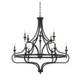 thumbnail image 1 of Traditional Twelve Light Chandelier in English Bronze Finish Bailey Street Home 159-Bel-2333246, 1 of 3