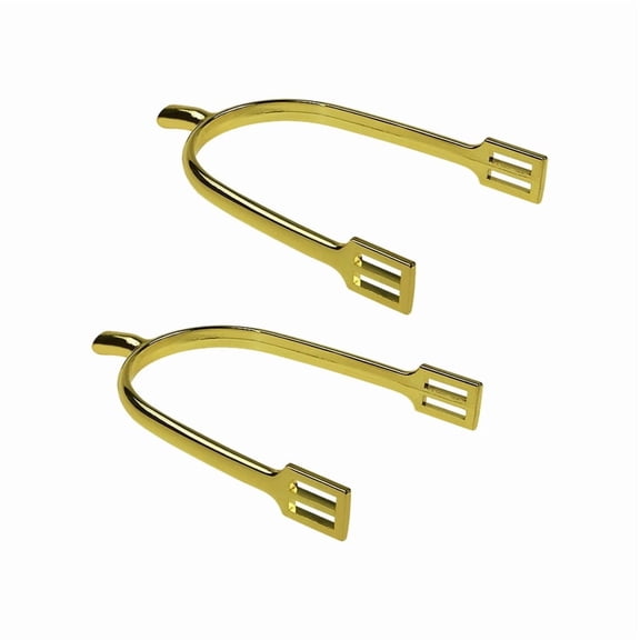 Traditional U Shape English Equestrians Spur Light Weight Design With Zincs Alloy Construction For Equestrians Training