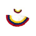 thumbnail image 1 of Colombian Traditional Fiesta Dress for Adults - White, 1 of 12