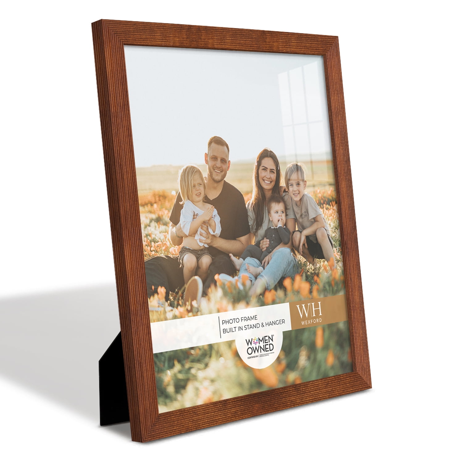 Traditional Walnut Tone Picture Frame, 11 x 14