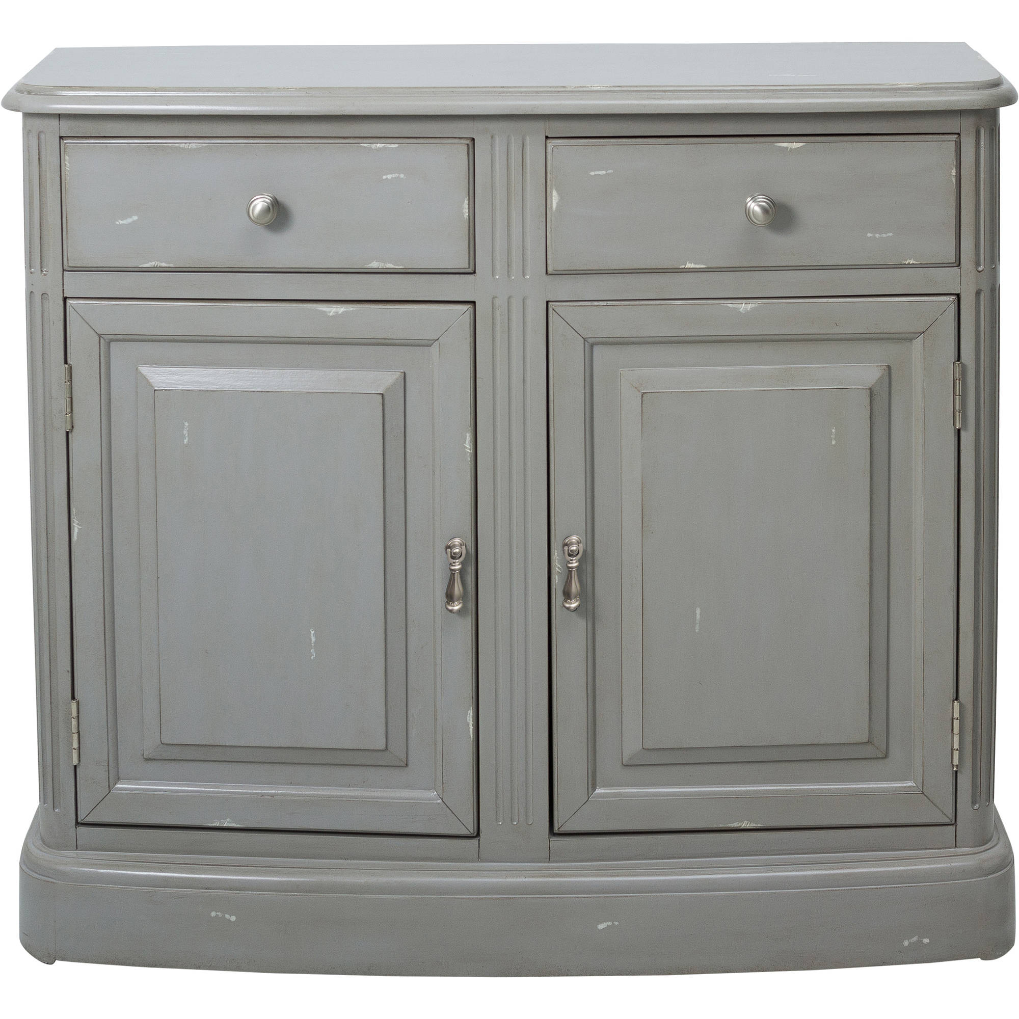 Traditional Weathered Grey Accent Chest