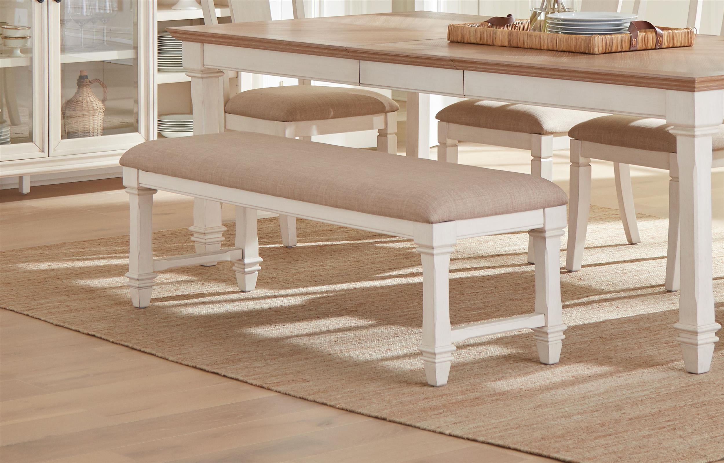 Bench Fully Assembled Kitchen Table And Chairs Traditional Wood